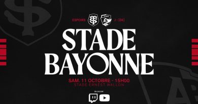 ST contre Aviron Bayonnais : Championnat Espoirs J4 🔴⚫️