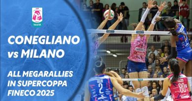 SUPERCUP FINECO 2025 : Tous les mégarallies à Conegliano