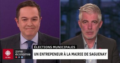 Saguenay : priorité à l'économie pour le maire désigné Luc Boivin