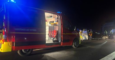 Route des Tamarins, accident