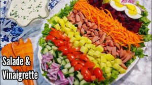 Salade Composée et Vinaigrette : Un Hors d'Œuvre Savoureux