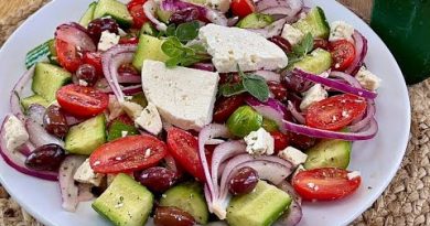 Salade Grecque Traditionnelle : Simple, Fraîche et Savoureuse !