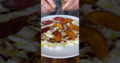 Salade de Pêches et Burrata : un délice estival !