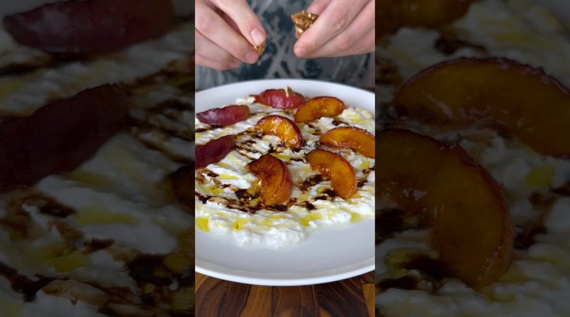 Salade de Pêches et Burrata : un délice estival !