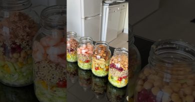 Salades en pots : Préparez vos repas pour la semaine