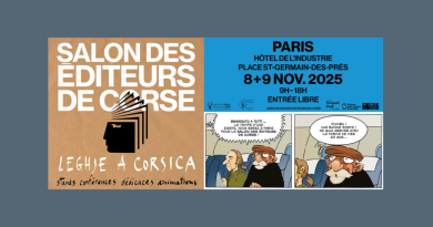 [Salon des éditeurs de Corse à Paris] Les 8 et 9 novembre prochains !