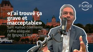 Sam Hamad confirme une offre de DG par Respect Citoyens