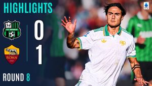 Sassuolo-Roma 0-1 : Dybala, héros du match en Serie A !