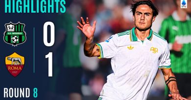 Sassuolo-Roma 0-1 : Dybala, héros du match en Serie A !