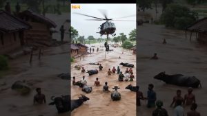 Secours en Hélicoptère dans la Tempête : Vidéo Virale