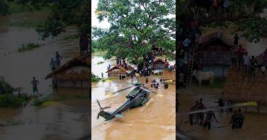 Secours en Hélicoptère lors de la Tempête : Vidéo Virale