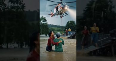 Secours en hélicoptère lors d'une tempête : vidéo virale