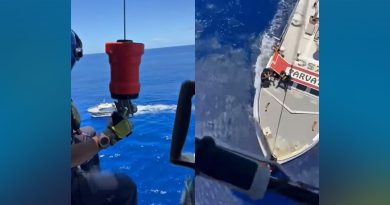 Secours en mer au large de Saint-Denis : un marin victime de douleurs thoraciques évacué par la gendarmerie