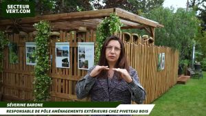 Severine Barone de PiveteauBois au Salon Jardins Jardin 2025