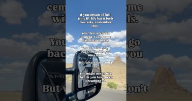 Si la vie en camping-car à plein temps vous inquiète, pensez à ça…