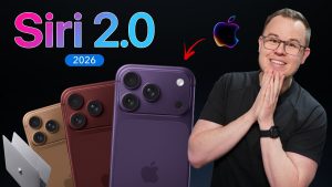 Siri 2.0, fuites iPhone 18 Pro, nouveau MacBook abordable !