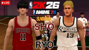 SlamDunk : Shohoku contre Ryokufu dans NBA 2K24