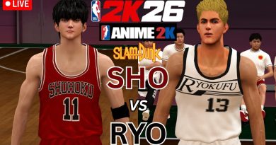 SlamDunk : Shohoku contre Ryokufu dans NBA 2K24