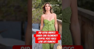 Sofia Andres insinue-t-elle des tensions avec Chie Filomeno ?