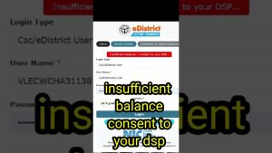 Solde insuffisant : autorisation requise pour votre DSP