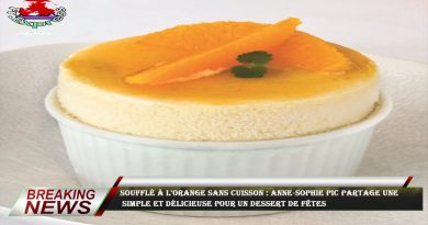 Soufflé à l'orange sans cuisson : la recette d'Anne-Sophie Pic