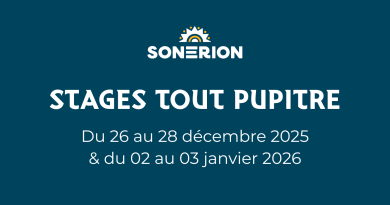 Stages tout pupitre - Sonerion