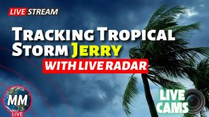 🔴Suivi en direct de la tempête tropicale Jerry : vents et pluies attendus.