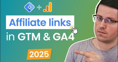 Suivre vos liens d'affiliation avec Google Tag Manager et Analytics