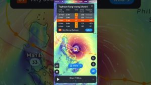 Super Typhon Uwan : Point à 7h, 9 novembre 2025
