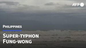 Super-typhon Fung-wong : près d'un million d'évacués aux Philippines