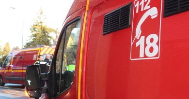 Sur un chantier près d'Étretat, un ouvrier a le mollet percé par un foret