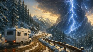 Survivre sur la route avant la tempête : Long Drive North