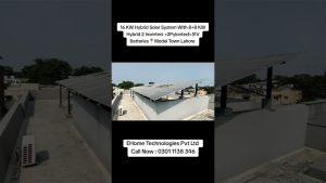 Système solaire hybride 16 kW installé à Model Town Lahore