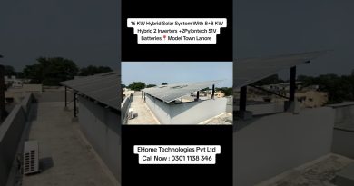Système solaire hybride 16 kW installé à Model Town Lahore