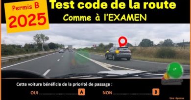 ✅TEST GRATUIT : 39 questions du code de la route 2025