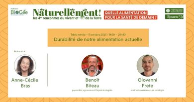 Table ronde : Benoît Biteau et Giovanni Prete sur l'alimentation durable