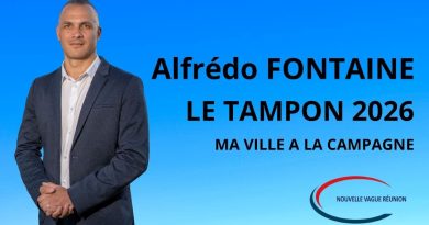 Alfrédo Fontaine se lance pour la première fois dans les municipales dans sa ville du Tampon.