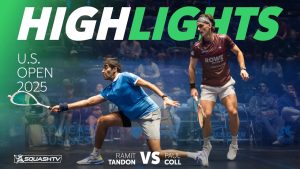 Tandon contre Coll : Moments forts du 1er tour de l'US Open 2025