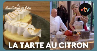 Tarte au citron : Recette des Carnets de Julie