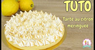 Tarte au citron meringuée : pâte brisée et meringue italienne