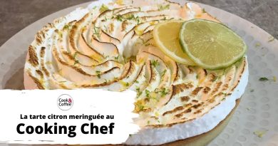 Tarte au citron meringuée : recette au Cooking Chef