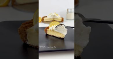 Tarte au citron rapide et savoureuse 🍋