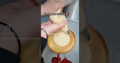 Tarte aux fraises et crème pâtissière irrésistible 🍓