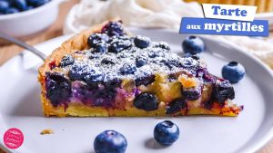 Tarte aux myrtilles et amandes : recette simple et délicieuse