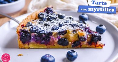 Tarte aux myrtilles et amandes : recette simple et délicieuse