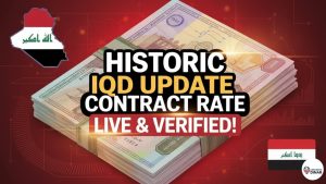 🚨 Taux de contrat en direct : Mise à jour historique du dinar irakien 2025 🏦