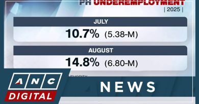 Taux de sous-emploi aux Philippines à 10,7 % en août