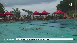 Téléthon 2025 : une vague de solidarité à la piscine de Tipaerui