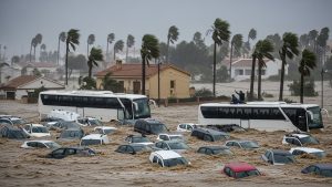 Tempête Alice : inondations dévastatrices en Espagne