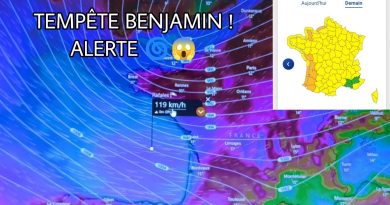Tempête Benjamin : Forte houle attendue en France !